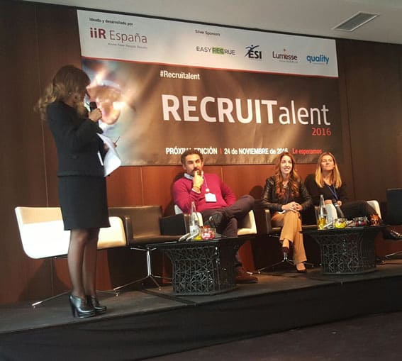 Presentación Recruitalent 2016 con la colaboración de Quality Temporal