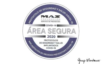 Grup Montaner consigue la acreditación como Área Segura Covid-19
